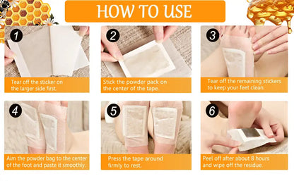 Bee-Venom & Ginger Night Detox Pads (BUY 10 GET 10 FREE)